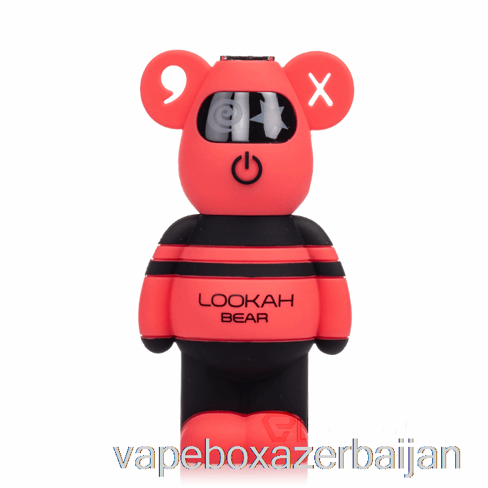 E-Juice Vape Lookah Bear 510 Battery Red